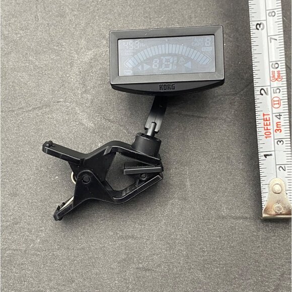 Korg PitchCrow Clip-On Guitar & Bass Tuner Accurate & Easy-To-Read Display Black - Picture 6 of 11